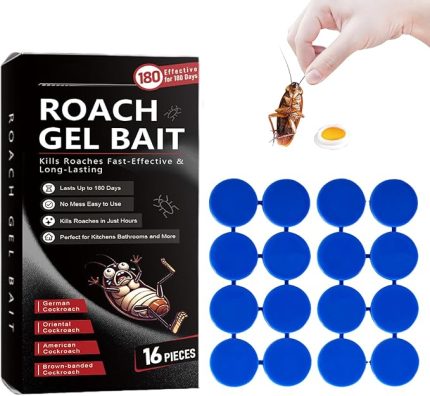 Jel Yem,Emniyetli Hamam Böceği Yapışkan Tuzak | Çekici Madde Hassas Hedefleme Kontrol Sessiz Çift Talı Kolay Uygulama Tezgah Altı Dolap Köşeleri İçin