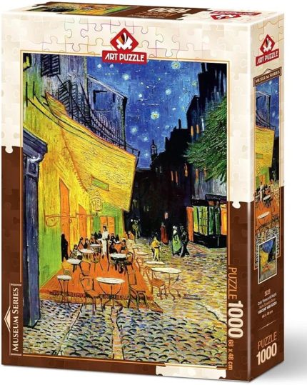 Puzzle Kafe Terasta Gece 1000 Parça Puzzle