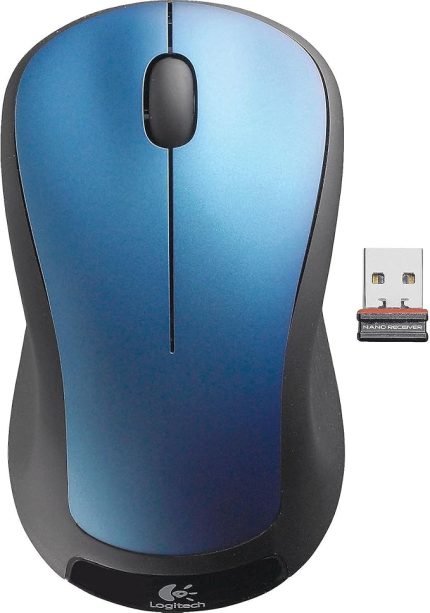 M310 Mouse Wireless – Blue radyo frekans – USB – kaydırma tekerleği 910 – 001917