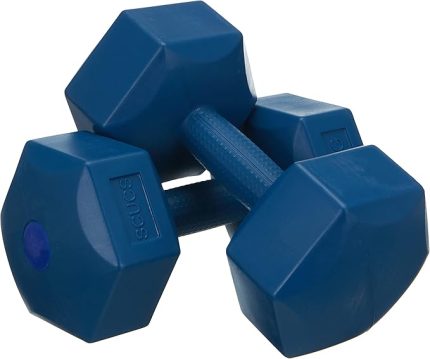 Plastik Dambıl Set, Mavi, Medium, 6 kg