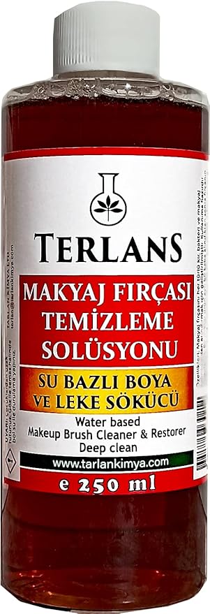 Makyaj Fırçası Temizleme Solüsyonu 250 ml Makeup Brush Cleaner & Restorer