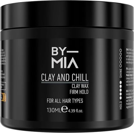 MIA Clay And Chill, Doğal Mat Görünüm, Güçlü Tutuş, Erkekler ve Kadınlar İçin Saç Vaksı 130 ml