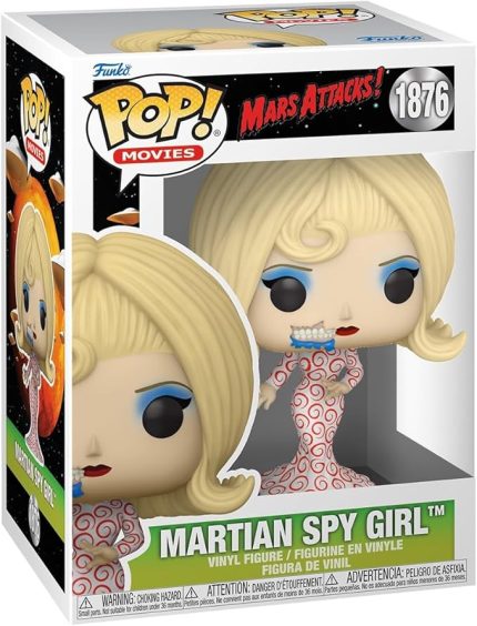 Nita Toys POP Movies: Mars Attacks - Martian Spy Girl Figür