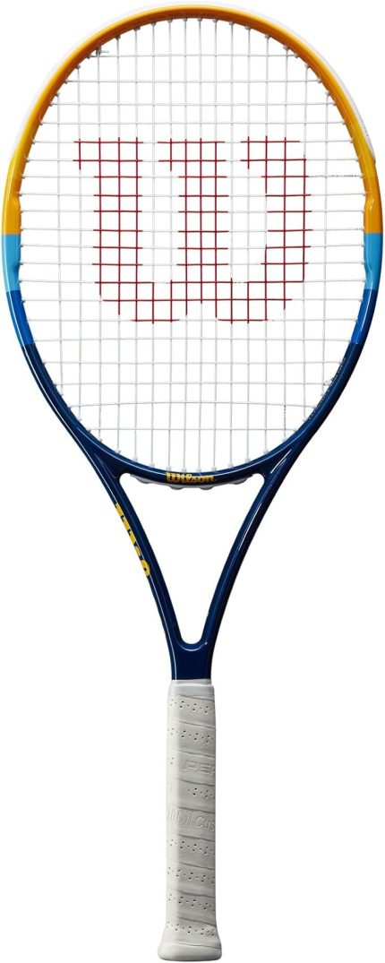 Profil Yetişkin Rekreasyonel Tenis Raketi - Mavi/Turuncu