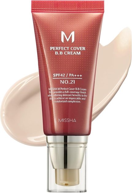 Yoğun Kapatıcılık Sunan BB Krem M Perfect Cover BB Cream SPF42/PA+++ No: 21 (20 ML)