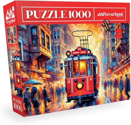 1000 Parça Puzzle - İstiklal Caddesi