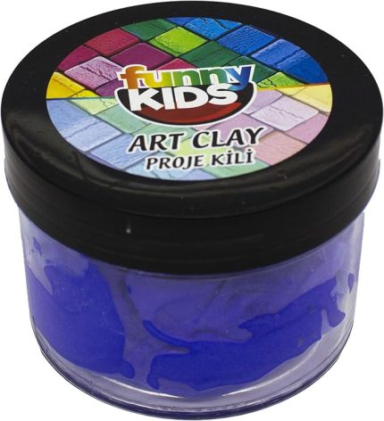 Funny Kids Art Clay Proje Kili 40cc - 556 Mavi