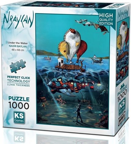 Under The Water 1000 Parça Puzzle -KS Puzzle