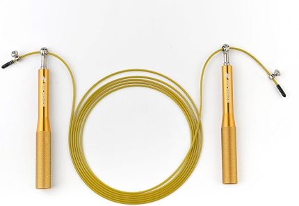 Hızlı Atlama İpi - 360° Dönebilen Bilyalı Rulman - Ayarlanabilir Çelik Kaplı Halat