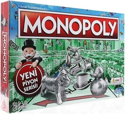Gaming Monopoly Kutu Oyunu, 8+ yaş