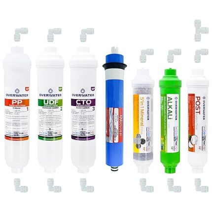 Kapalı Kasa Su Arıtma Cihazı 7 li Inline Filtresi Seti 11 Aşamalı Özel Sarım Membran Filtre