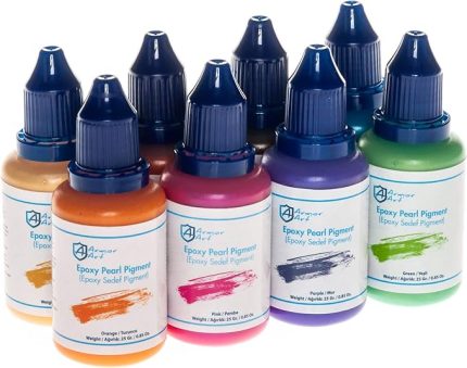 Art Epoksi Pigment - 8'li Sedef Set (8x25 ml)