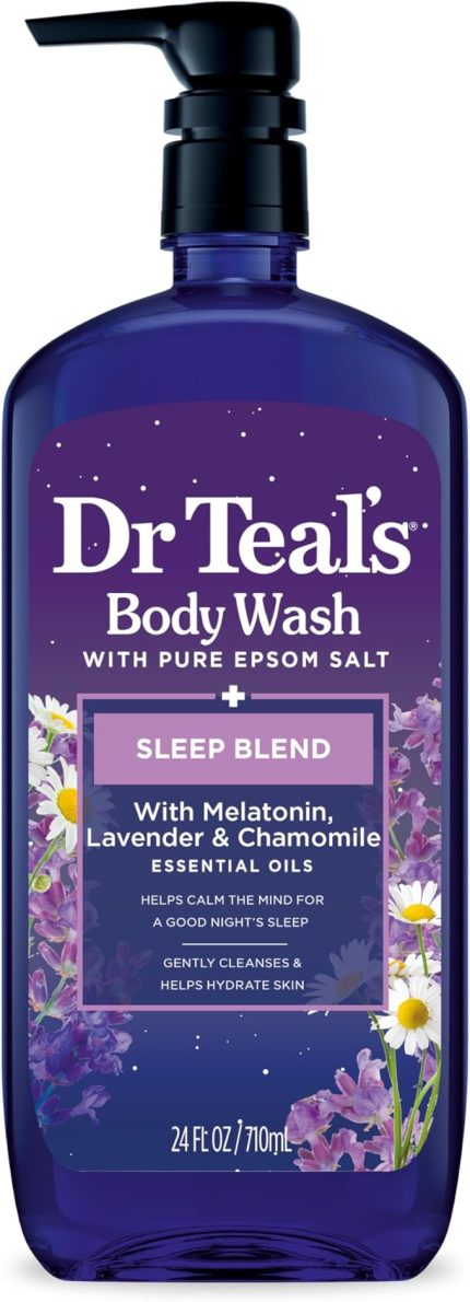 Teal's Vücut Yıkama Saf Epsom Tuzlu, Melatoninli Uyku Banyosu, 24 ml