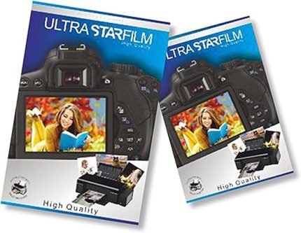 Çift taraflı Ultra Starfilm Parlak Kuşe Kağıt 300Gr - 50 adet (Mürekkepli Yazıcılar İle Uyumlu)