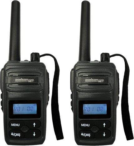 Aselsan Pm 985 GRİ Pmr İkili El Telsizi