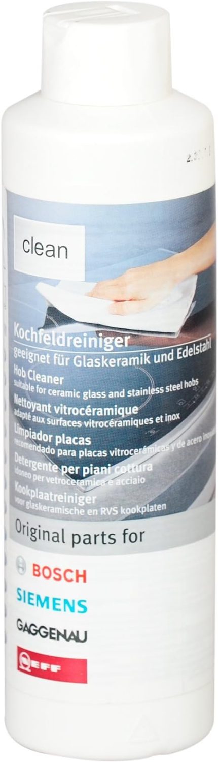 Siemens Ocak Temizleyici Cam Seramik, İndüksiyon ve Paslanmaz Çelik Gaz Olukları için Uygun Orijinal No.: 311499 ve Siemens Cihazları için Uygun