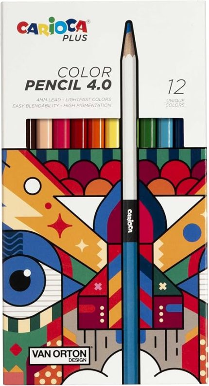 Plus 4.0 Kuru Boya Kalemi 12'Li