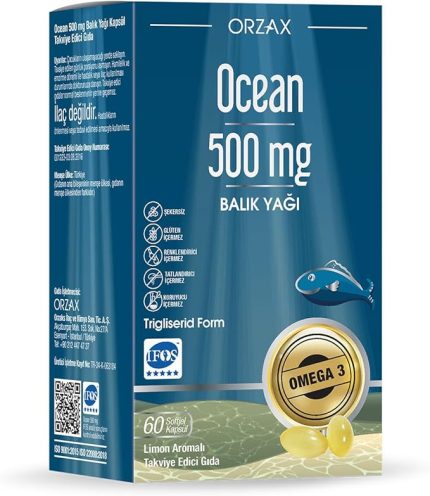 500 mg Balık Yağı 60 Softjel Kapsül