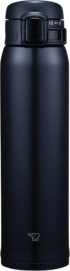 SM-SR60 Termos Bardak Matara 0.60 lt, Paslanmaz Çelik, 6 Saat Sıcak & Soğuk, Üniseks, Siyah