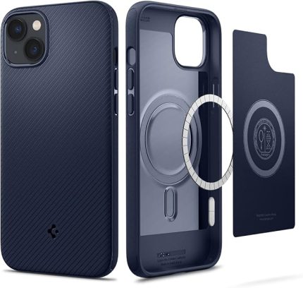 iPhone 14 Plus Kılıf Mag Armor MagFit MagSafe özellikli Navy Blue - ACS04919