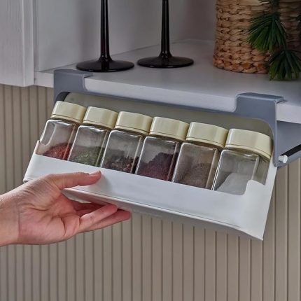 Raf Altı 6'lı Baharatlık, Raf Altına Geçen Yer Kaplamayan Baharat Organizeri