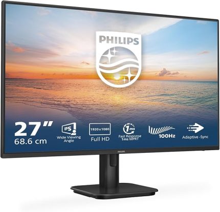 Monitör USB-C 27" (27") 1920 x 1080 (Full HD) Monitör 1000 Serisi