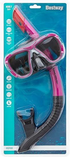 Inspira Şnorkel Seti, 14 yaş ve üzeri, Çeşitli - Görsel 4