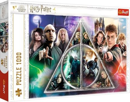 10717 1000 Parça Film Karakterleri Kendin Yap Bulmaca Yaratıcı Eğlence Eğlenceli Yetişkinler ve 12 Yaş ve Üzeri Çocuklar için Klasik Yapbozlar Harry Potter Ölüm Yadigarları