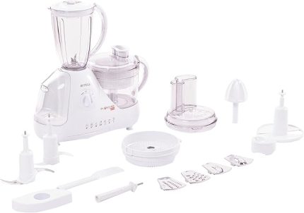 Prokit 444 Plus Beyaz Mutfak Robotu, 800 W, 1.5 L Hazne, Beyaz