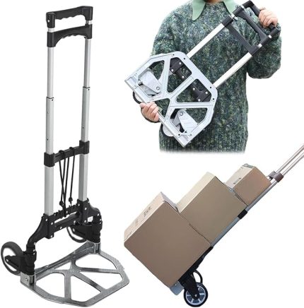 Multi Fonksiyon Katlanır 70 Kg Kapasiteli Portatif Koli Taşıma Aracı