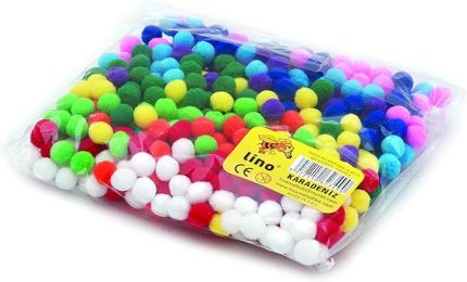 Ponpon 10 mm 500'Lü