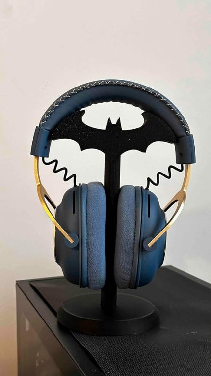 Kulaklık Standı -Dekoratif Kulaklık Tutucu Siyah 22 Cm