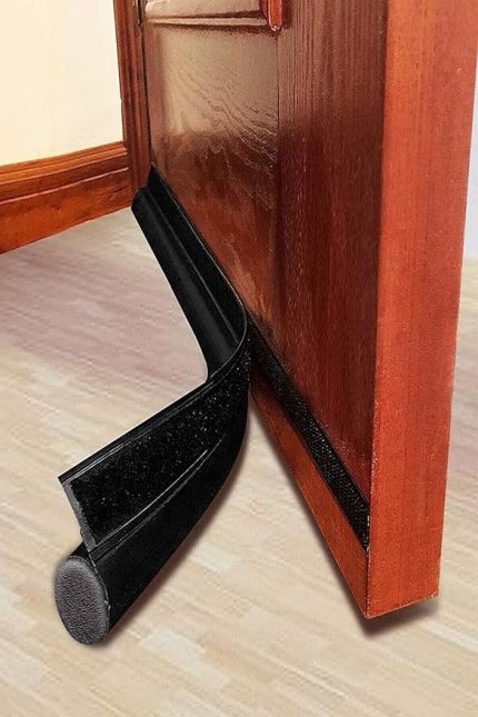 Kapı Altı Rüzgar Önleyici Isı Yalıtım Süngeri Eşik Altlığı Rüzgarlık Stoper Toz Soğuk Sünger Tek Taraflı Çelik Kapı Dış Kapı