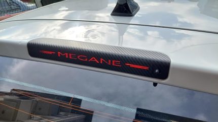 Design Renault Megane ile Uyumlu 3 Bagaj Fren Sticker