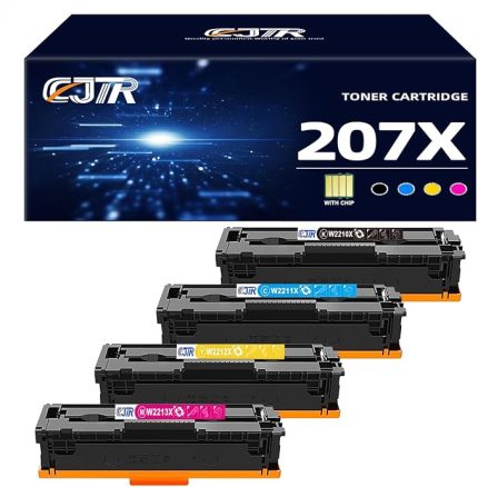 HP 207A 207X için uyumlu çip Toner ile 207X