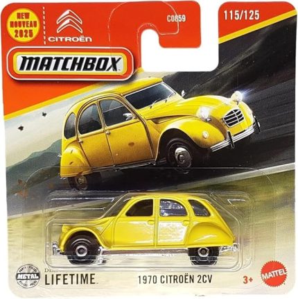 Matchbox 1:64 Tekli Arabalar 1970 Citroen 2CV JBR12