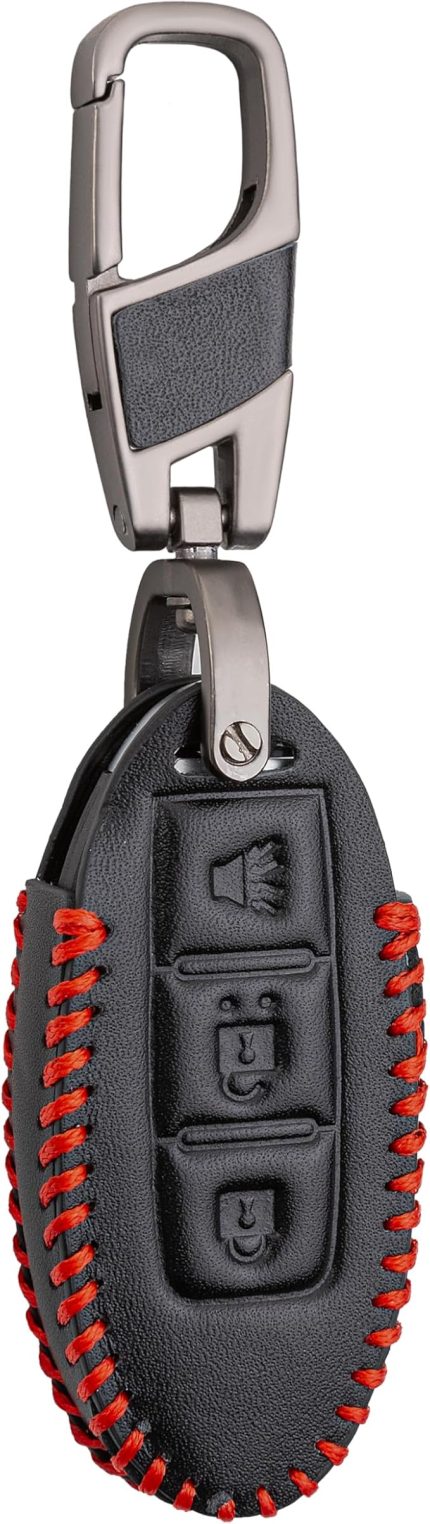 Deri Anahtar Kılıfı (Nissan Qashqai, X trail, Pathfinder ile Uyumlu)