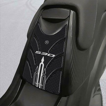 - TMAX 530 3D Reçine Dekorasyonlu Çıkartma ve Motosiklet Scooter Yakıt Kapağının Korunması için YAMAHA T MAX 530 2012-2016