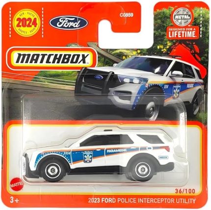 C0859 1:64 Tekli Arabalar 2023 Ford Police Interceptor Utility HVN42