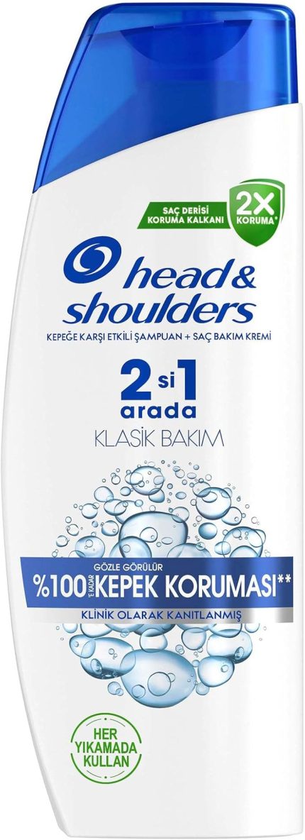 & Shoulders Klasik Bakım 2'si 1 Arada Kepek Karşıtı 330ML Şampuan