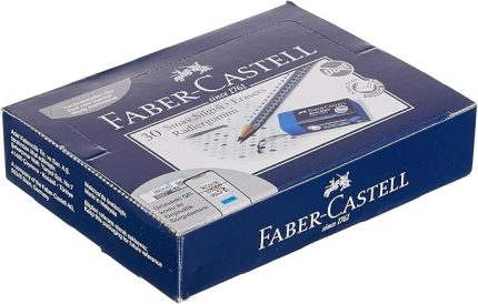 Sınav Silgisi 30'lu 50x10x50 mm, Mavi