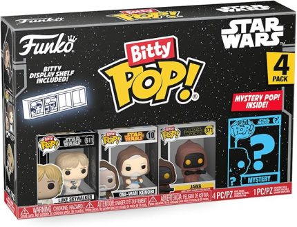 Bitty POP Figür Star Wars - Luke Skywalker 4PK