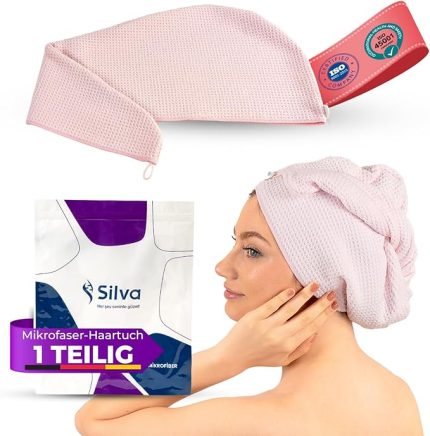 Mikrofiber Saç Bonesi - Pembe