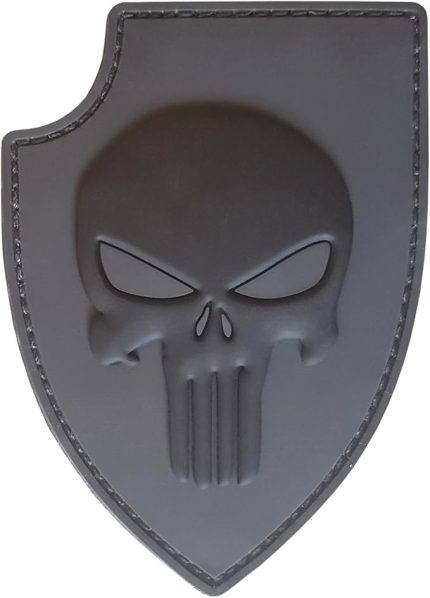 ACU Gray PVC 3D lastik Punisher kuru kafa ABD Sealteam Devgru Glow Dark Fastener yama Patch
