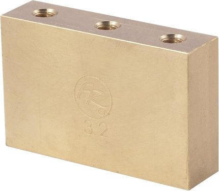 Rose Fat Brass Block Elektro Gitar Köprüsü, 32 mm (FROFTB32)