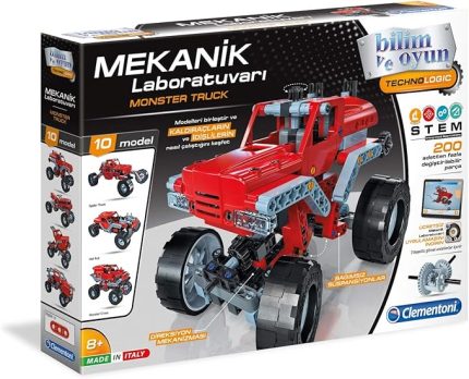 Mekanik Laboratuvarı - Canavar Kamyonlar Renkli 6+