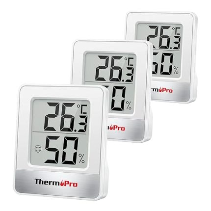 TP49-3 Dijital Oda Termometresi Kapalı Higrometre Mini Sıcaklık Monitörü Ev Ofis Hava Konforu Termo Higrometre için Nem Ölçer