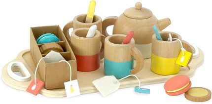 Ahşap Çay Seti