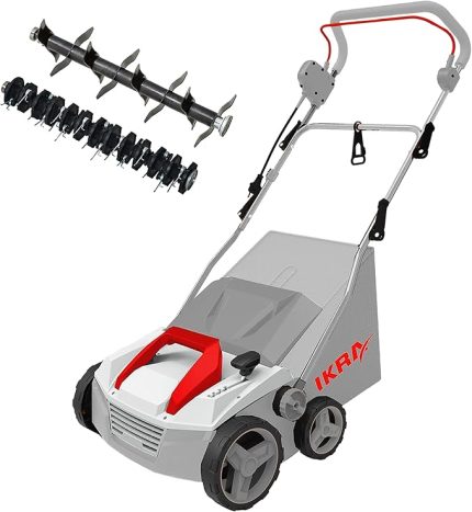 80201200 IEVL 1838 Elektrik Motorlu Vertikat Çim Havalandırma Makinesi, 1800W