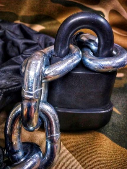 Caro Grade80 G80 13 Mm Kalınlık 1.8 Metre Uzunluk Kesilmez Çelik Motorsiklet Zincir Kilit